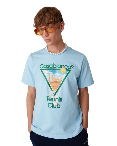 CASABLANCA Metaphysocal Tennis Icon Print Unisex Apparel